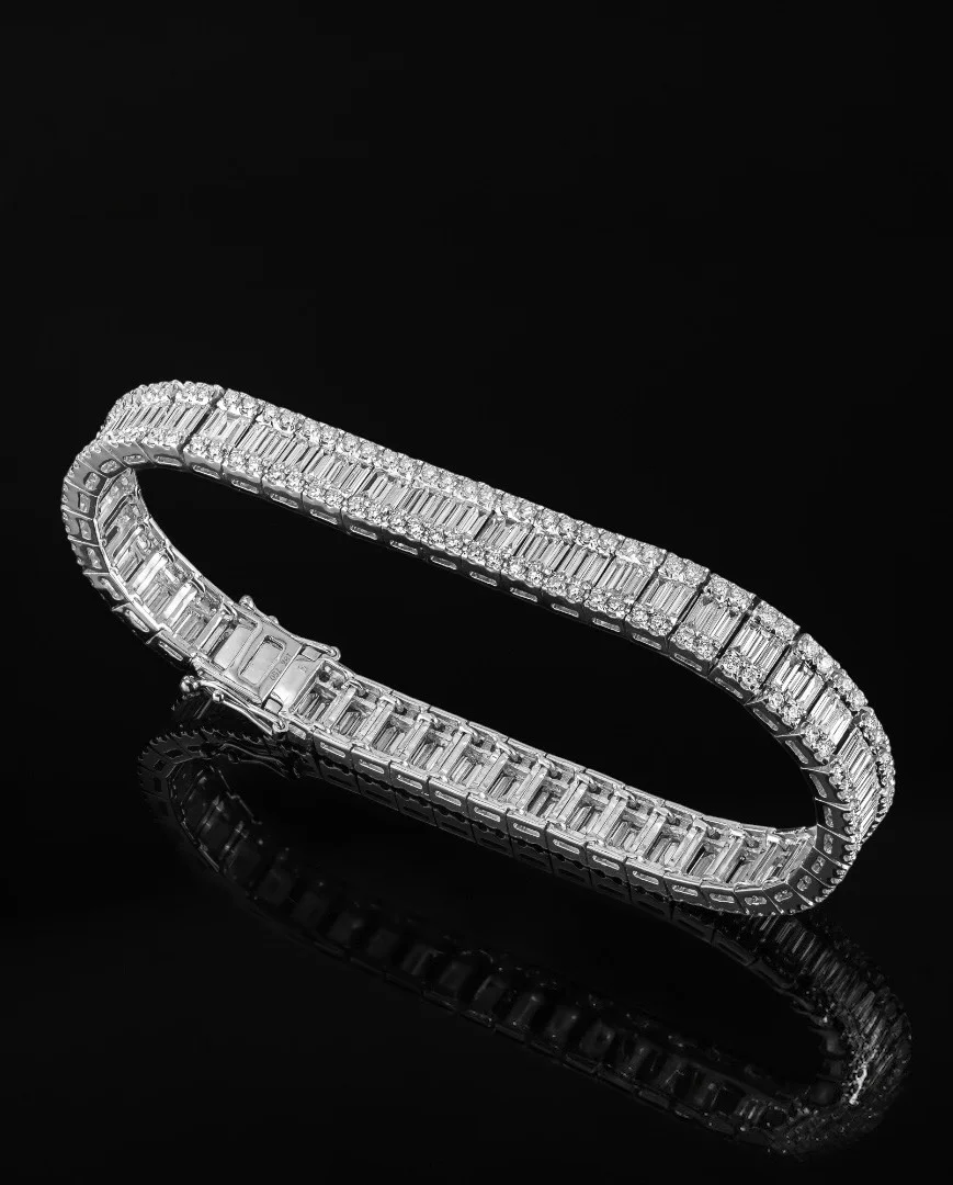 Bransoletka “InvisibleExcelsior™” 6.90 ct