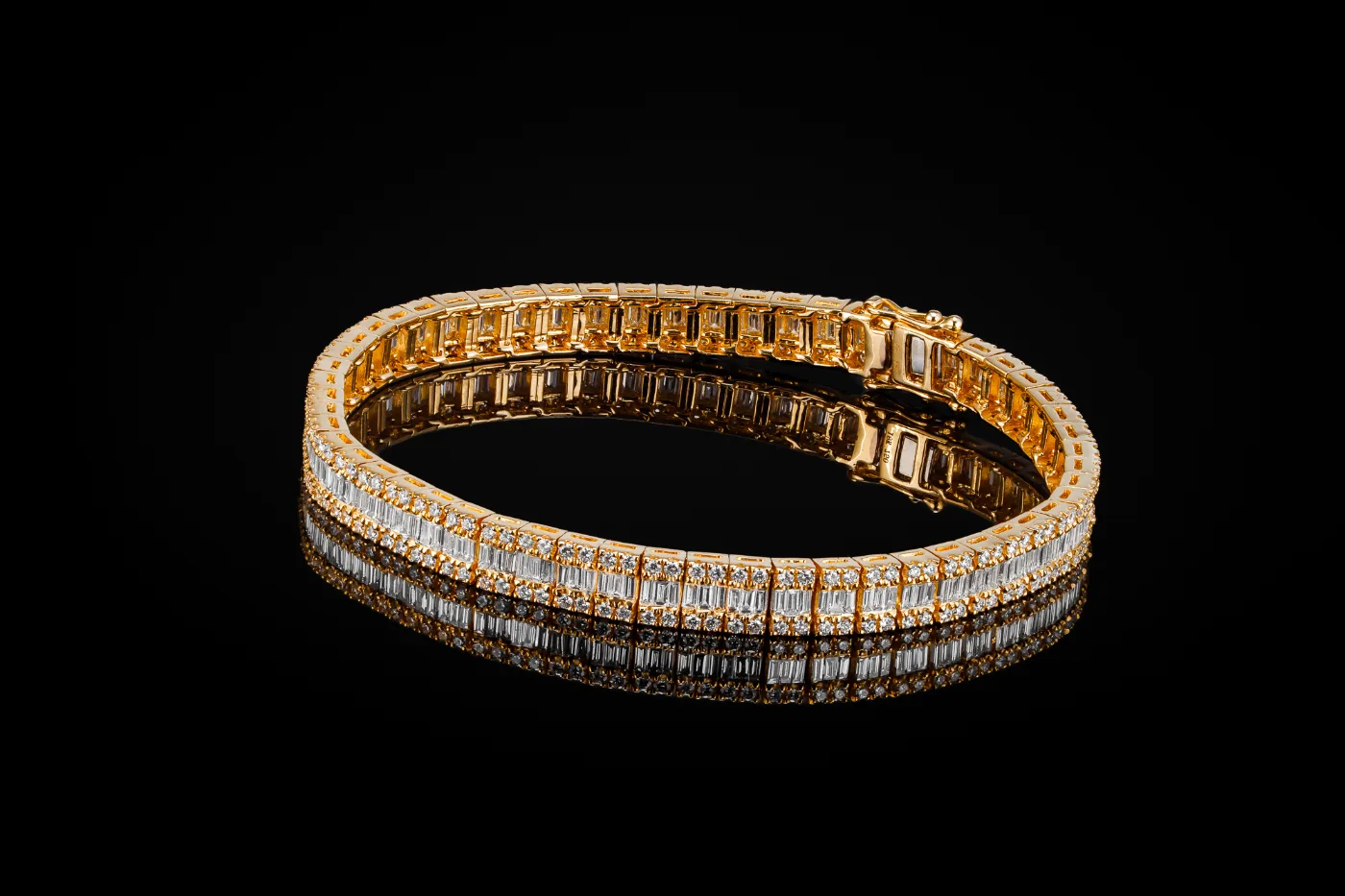 Bransoletka "InvisibleExcelsior™" 4.40ct