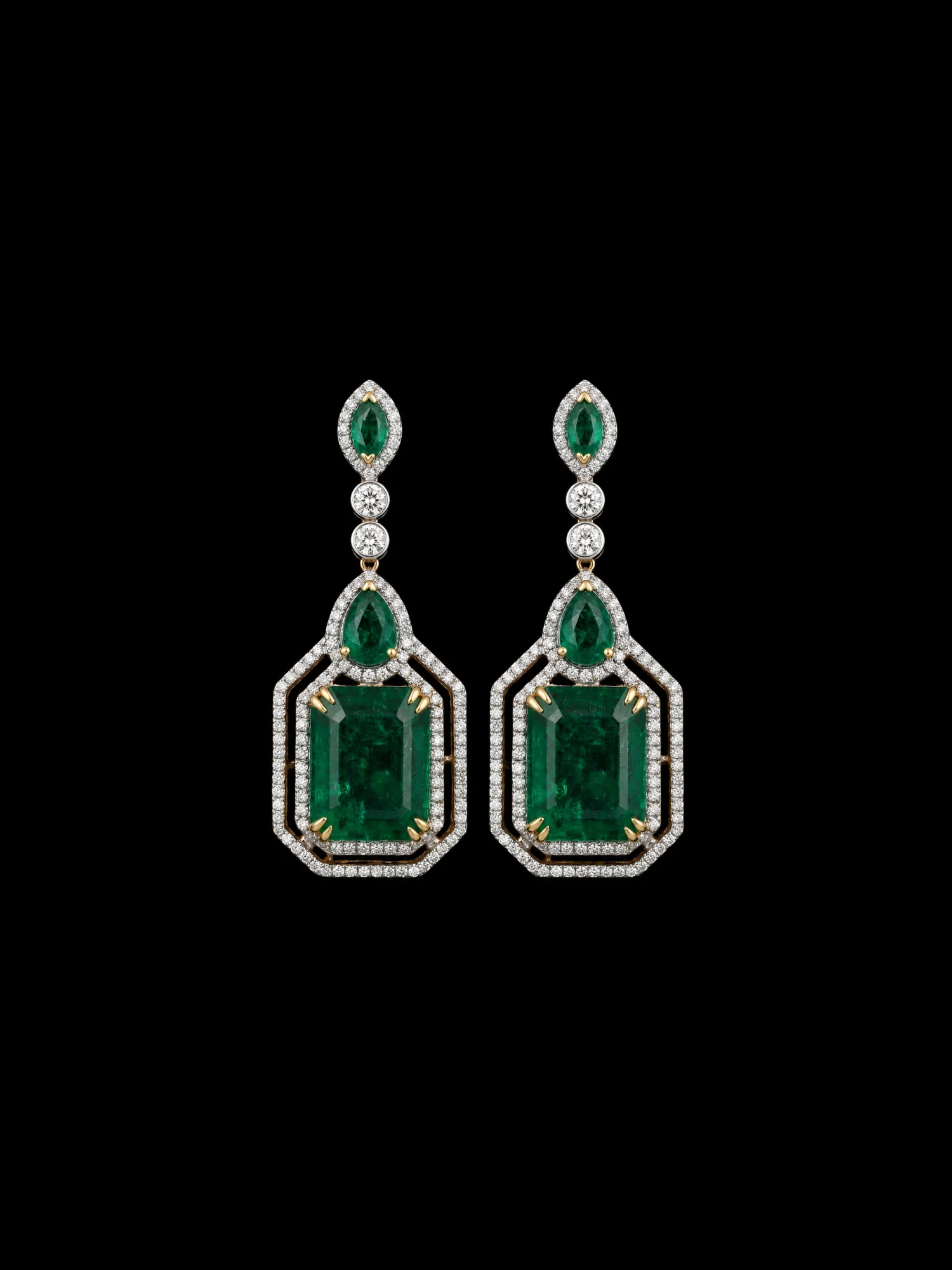 Kolczyki "ImperialEmerald™"
