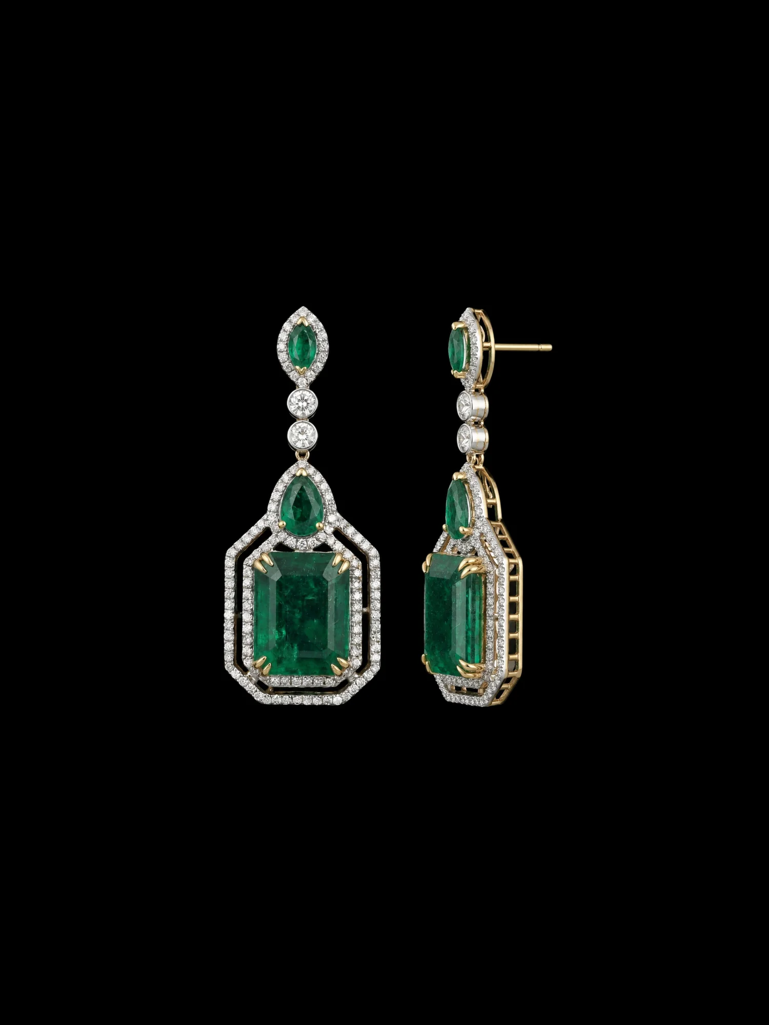 Kolczyki "ImperialEmerald™"