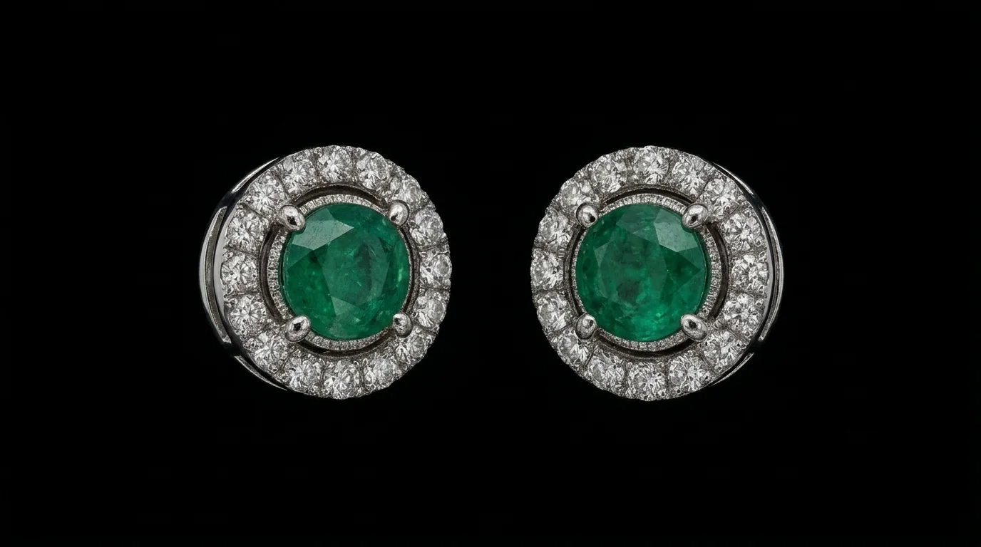 Kolczyki "EmeraldSignature™"