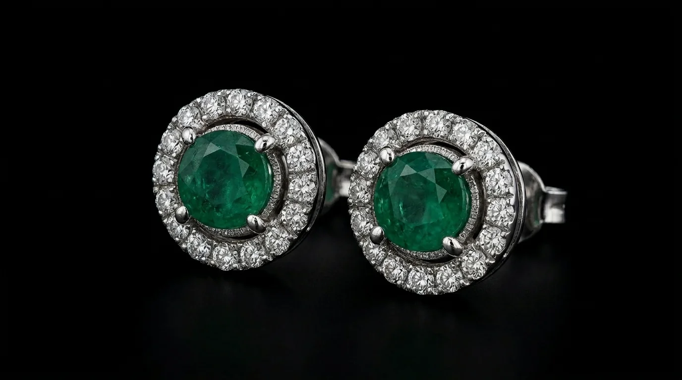 Kolczyki "EmeraldSignature™"