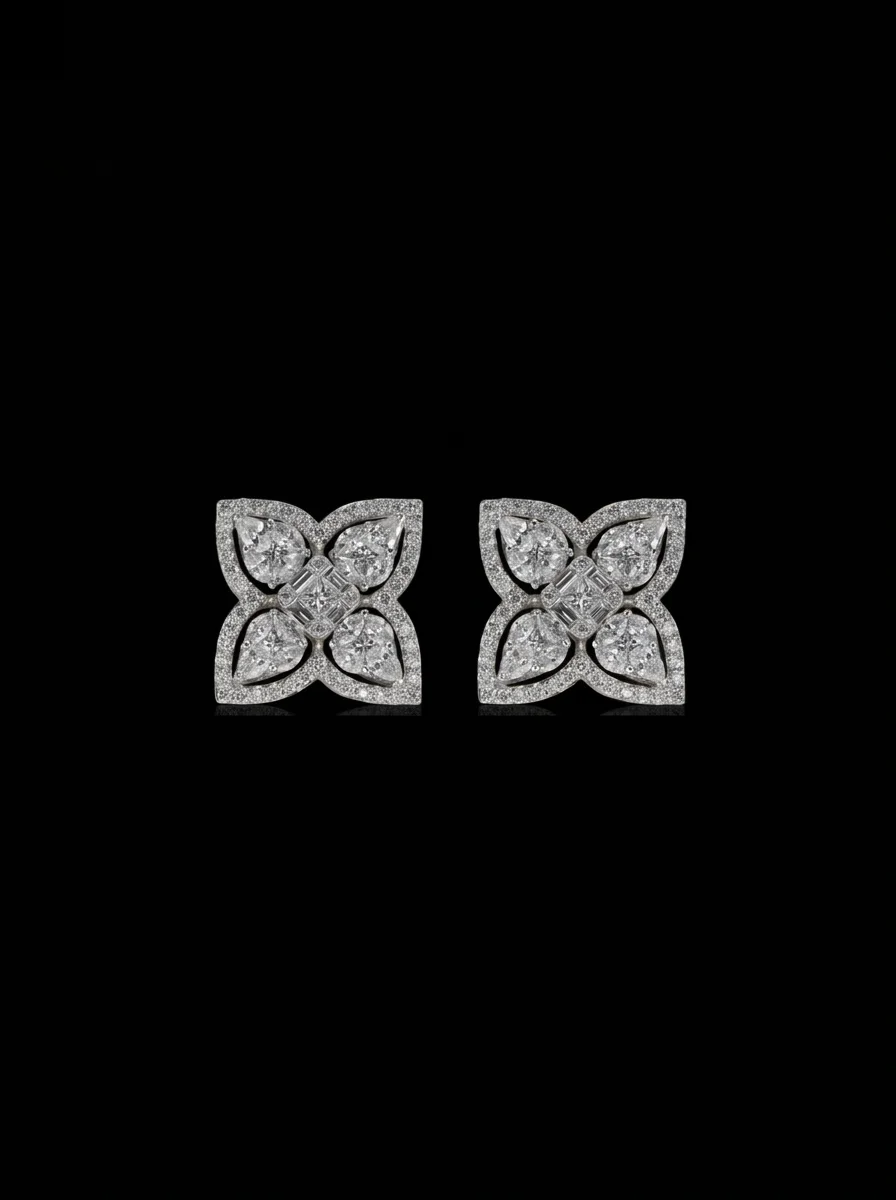 Kolczyki "SparkleBlossom™"
