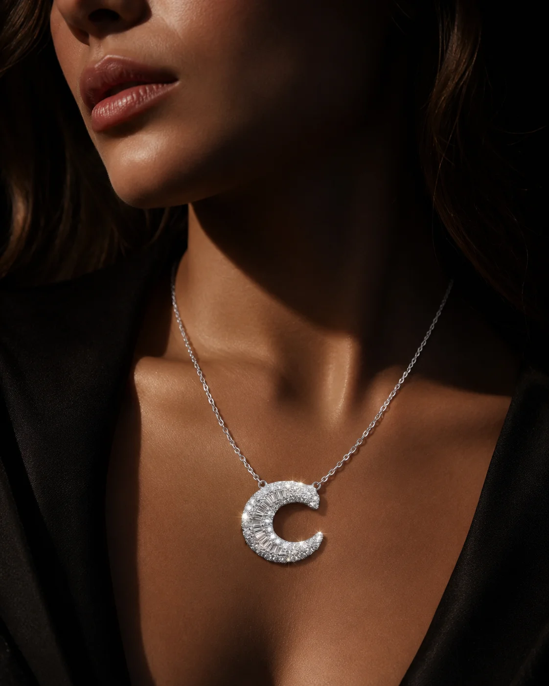Letter C Necklace "Collier Première Lettre™", photo 2