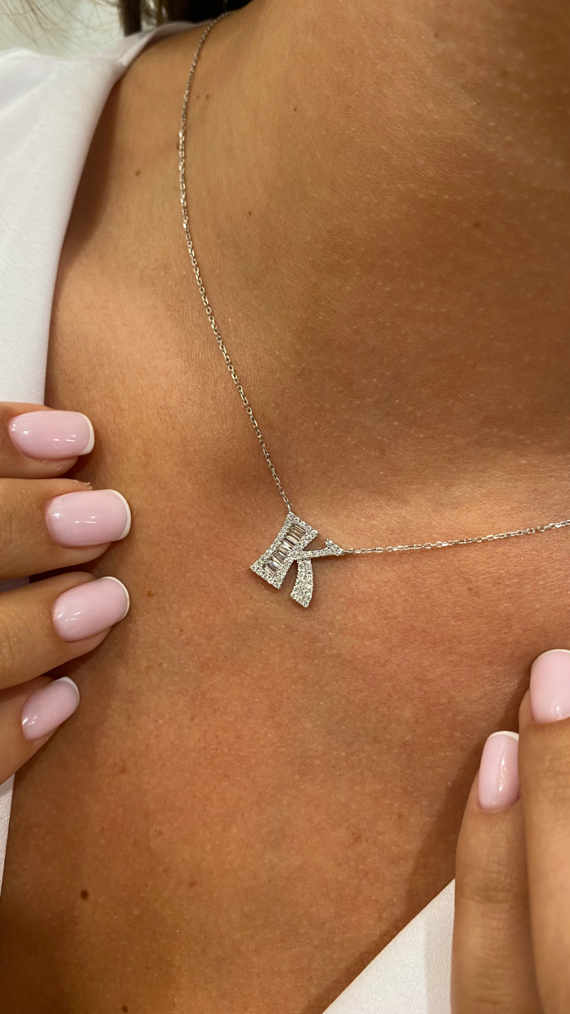 Naszyjnik z literą K "Collier Première Lettre™"