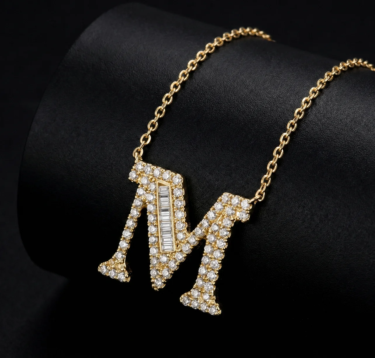 M Letter Necklace "Collier Première Lettre™", photo 3