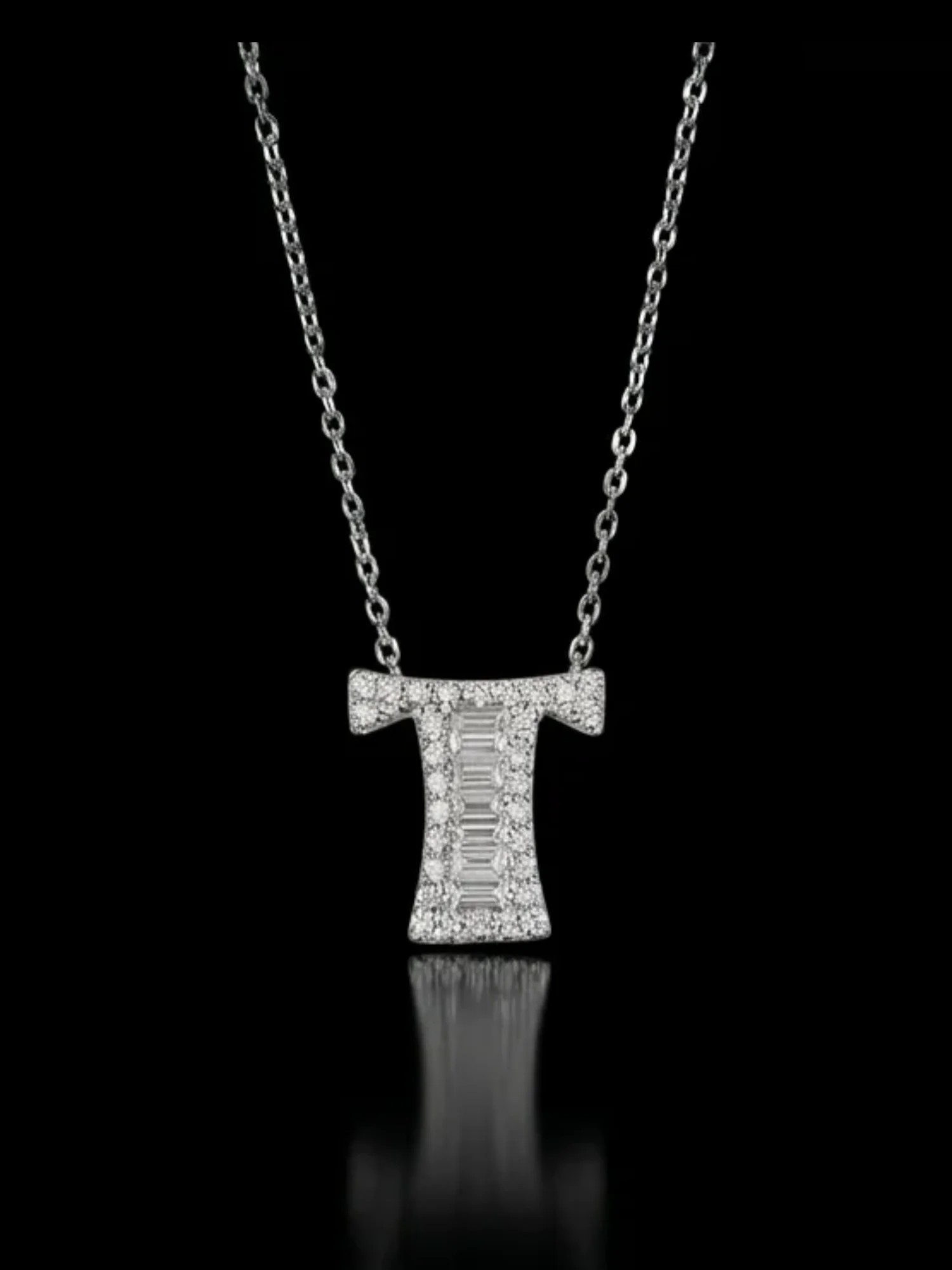Naszyjnik z literą T "Collier Première Lettre™"