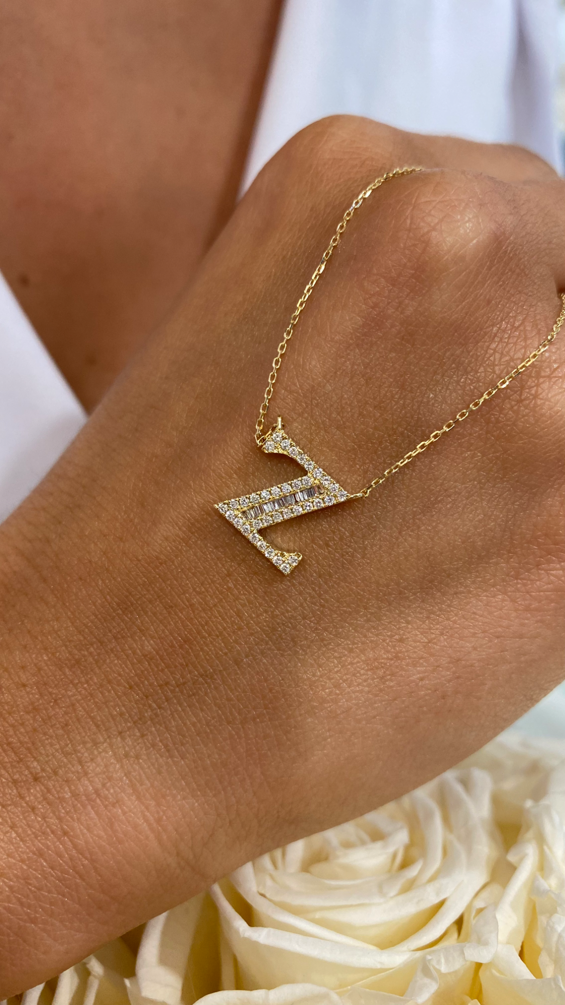 Naszyjnik z literą Z "Collier Première Lettre™"