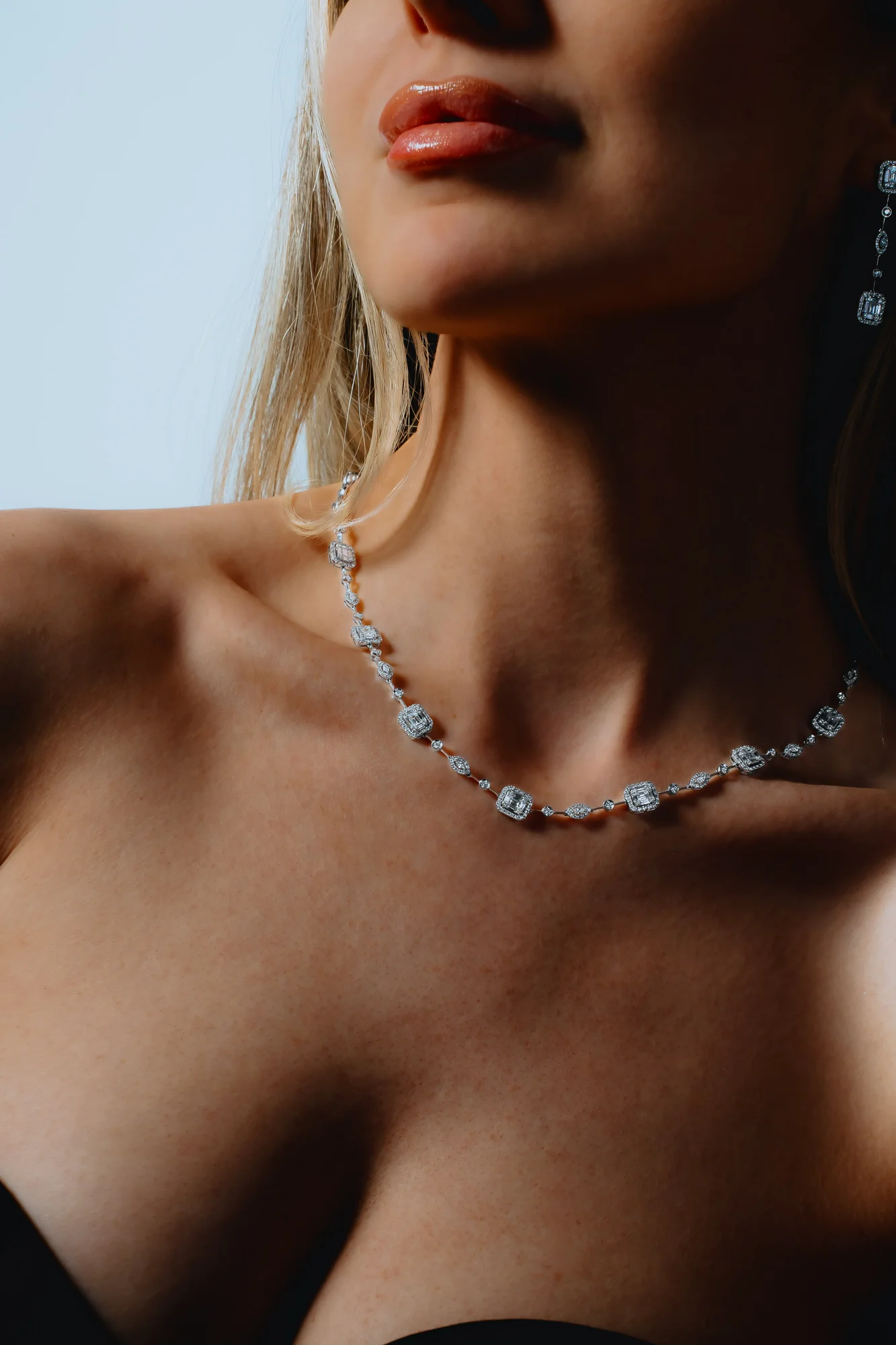"Invisible™" Necklace 3.00 ct, photo 10