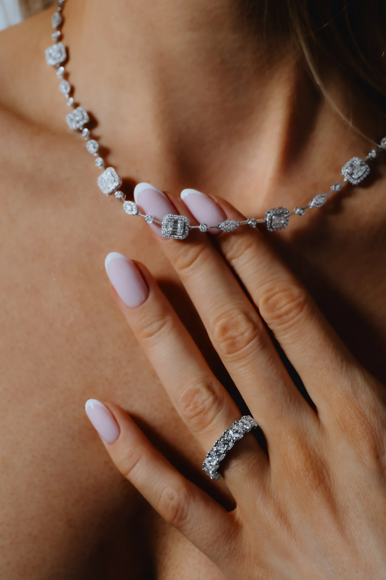 "Invisible™" Necklace 3.00 ct, photo 12