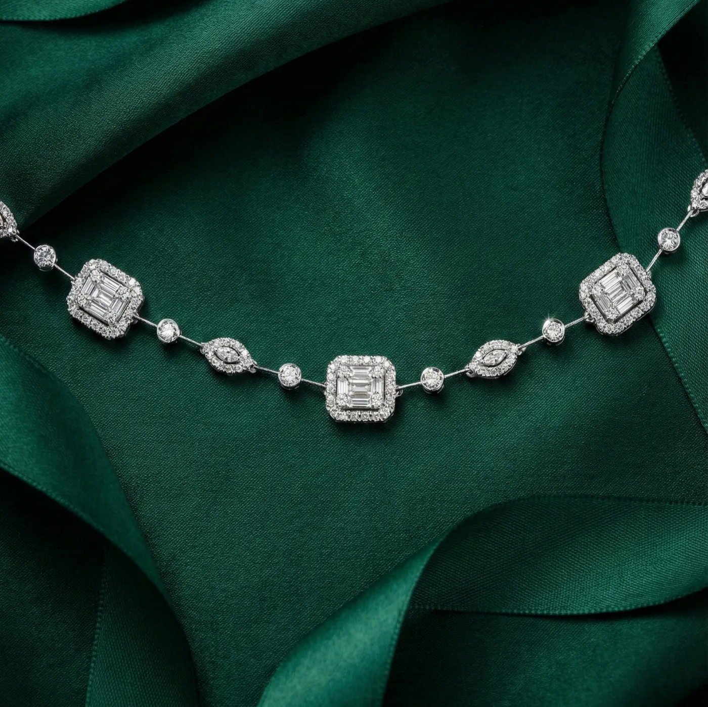 Naszyjnik "Invisible™" 3.00 ct