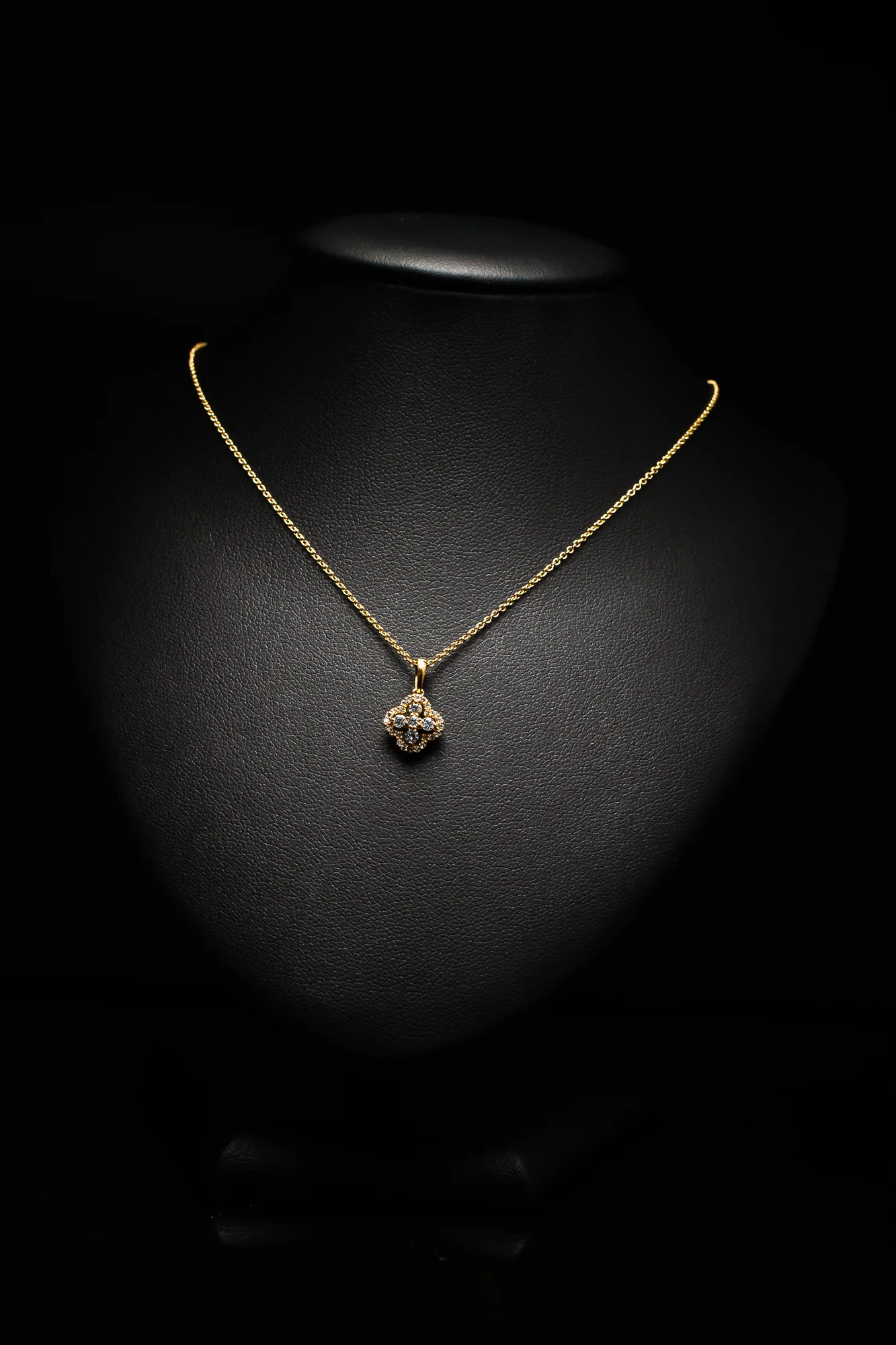 Naszyjnik "TrèfleDeLuxe™"