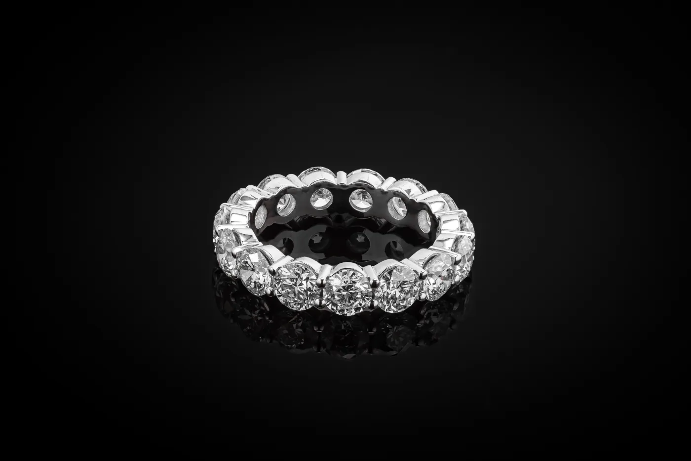 "Enduring Aureate Treasures™" 5.60ct Band, photo 4