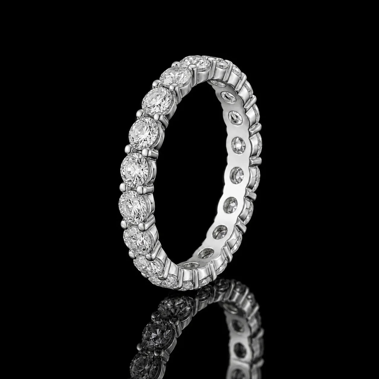 Obrączka Eternity 2.00ct