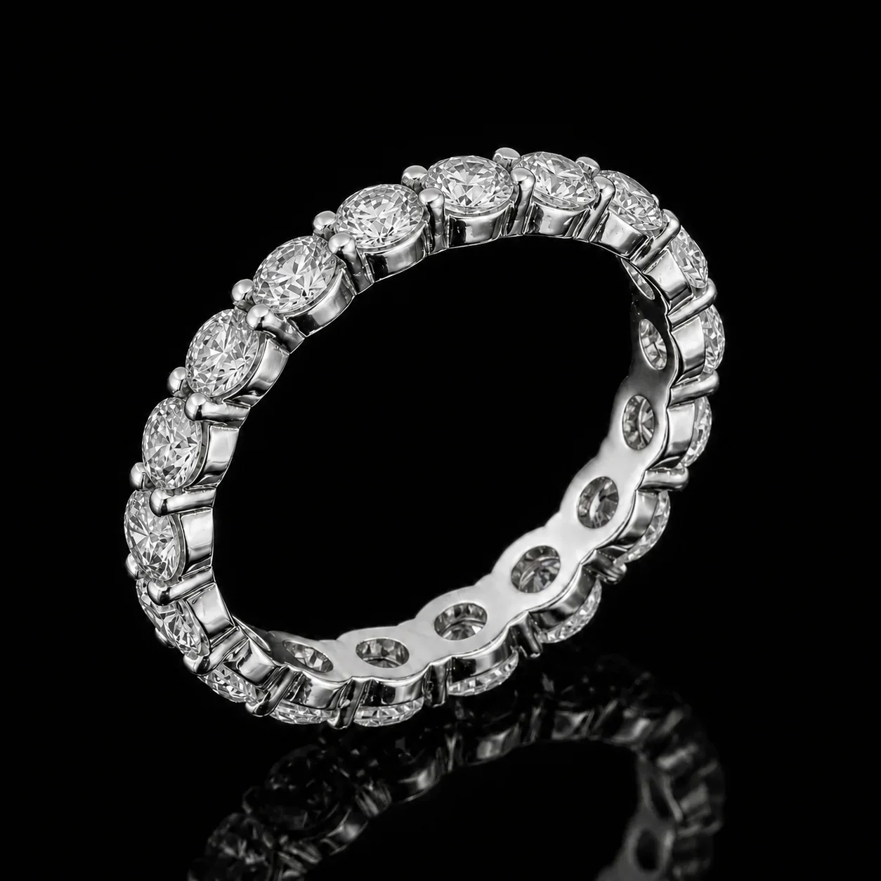 Obrączka Eternity 2.00ct