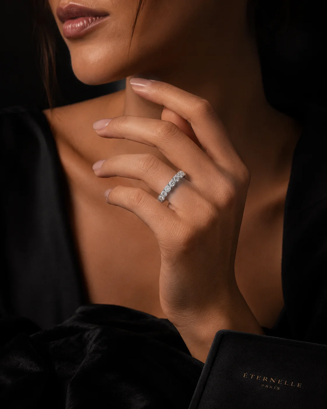 Obrączka Eternity 2.00ct