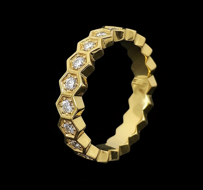 LuxuryCubes™ Wedding Band