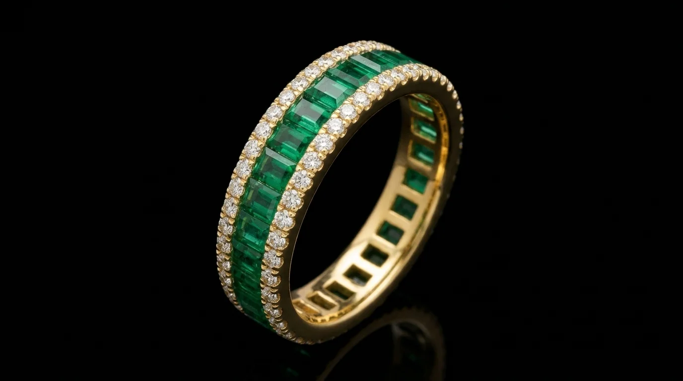 Obrączka "EmeraldPrime™"