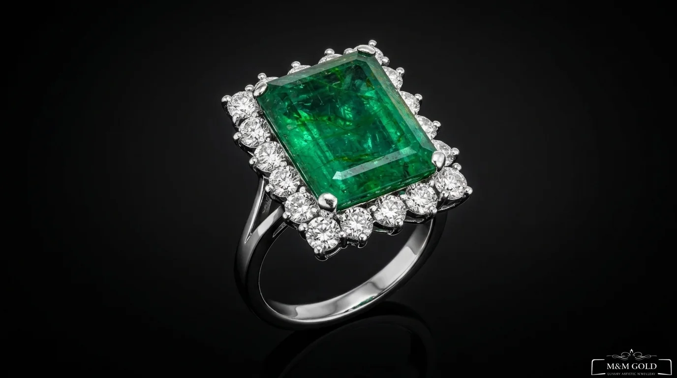Pierścionek "EmeraldÉclat™"