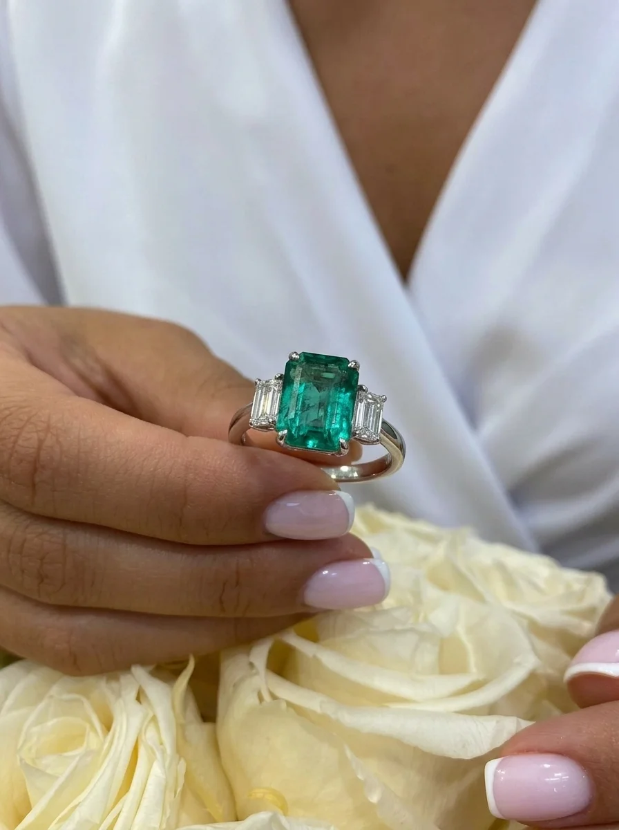 Pierścionek "EmeraldPromise™"