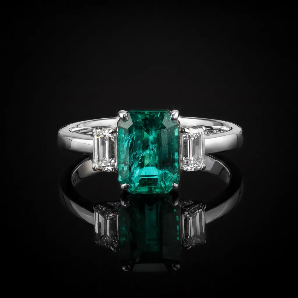 Pierścionek "EmeraldPromise™"