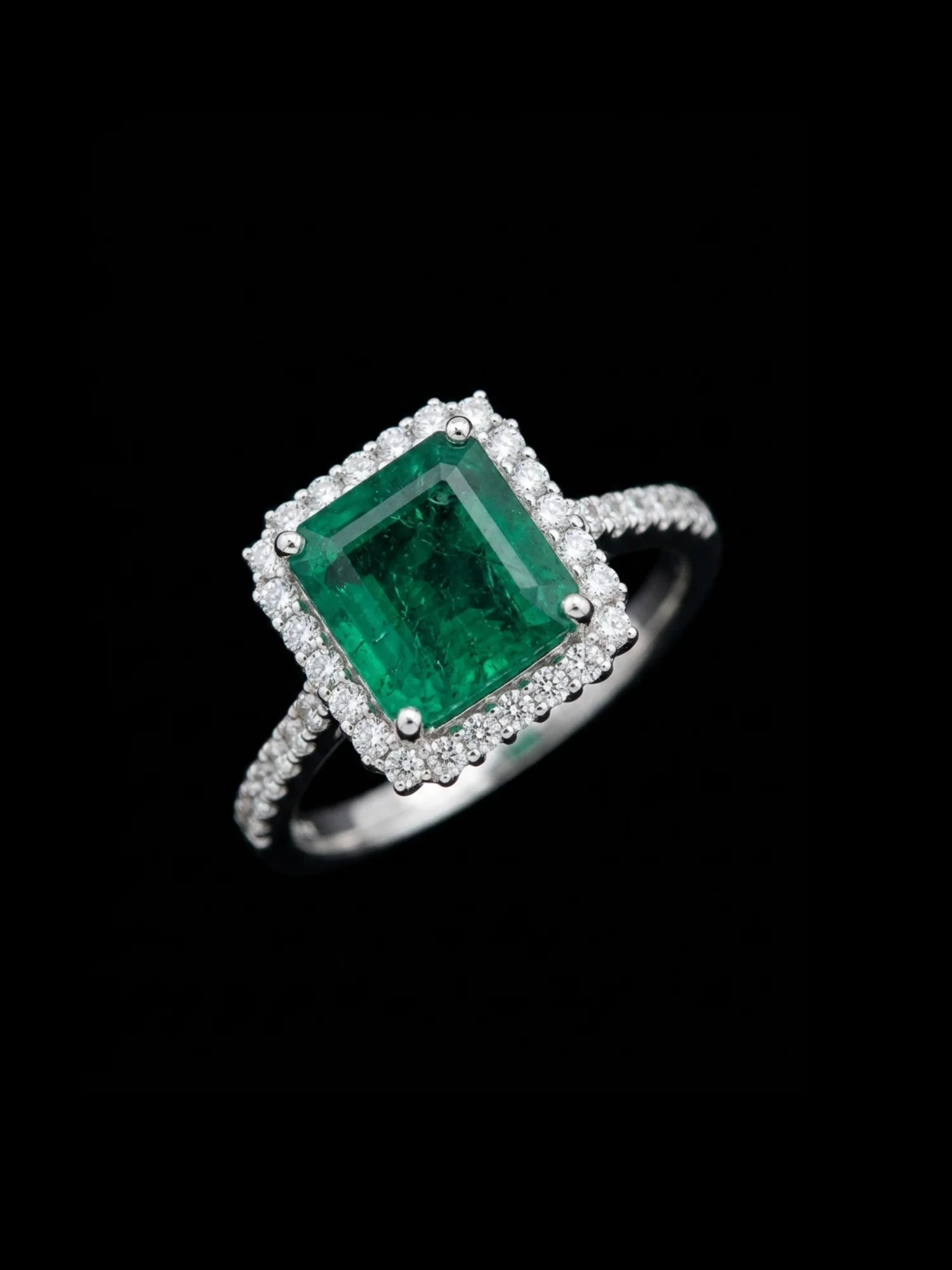 Pierścionek "EmeraldSovereign™"