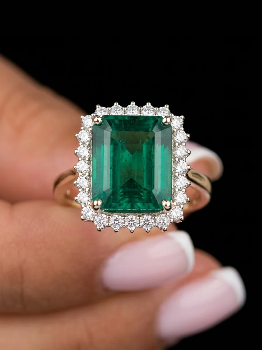 Pierścionek "EmeraldSovereign™"