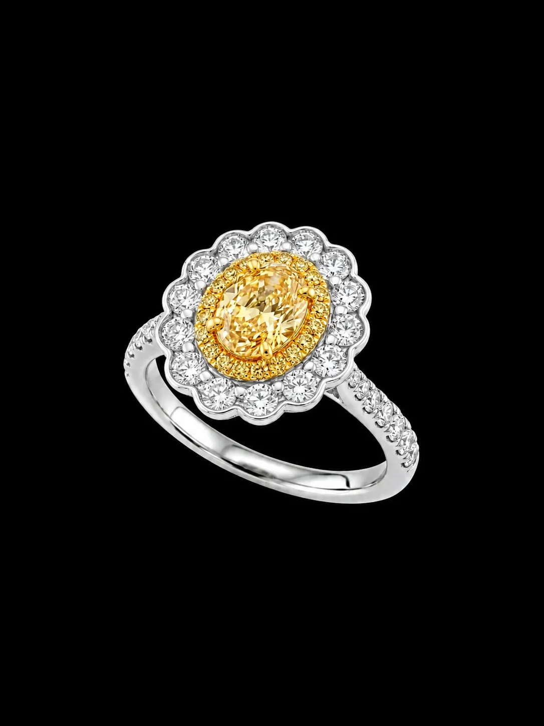 Pierścionek "FancyYellow™"