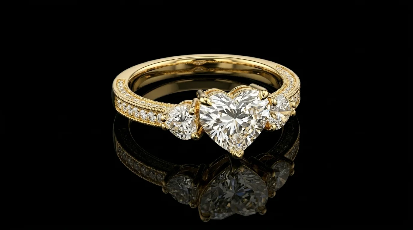 Pierścionek "Gilded Radiance™" 1.51ct