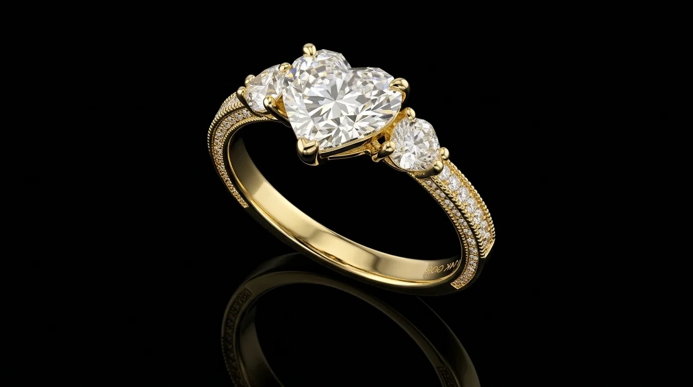 Pierścionek "Gilded Radiance™" 1.51ct