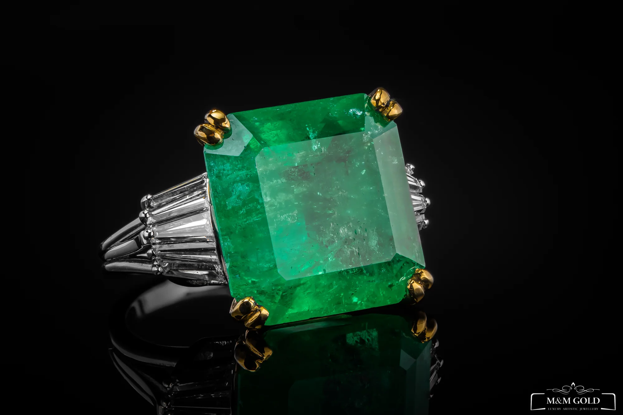 Pierścionek "ImperialEmerald™"