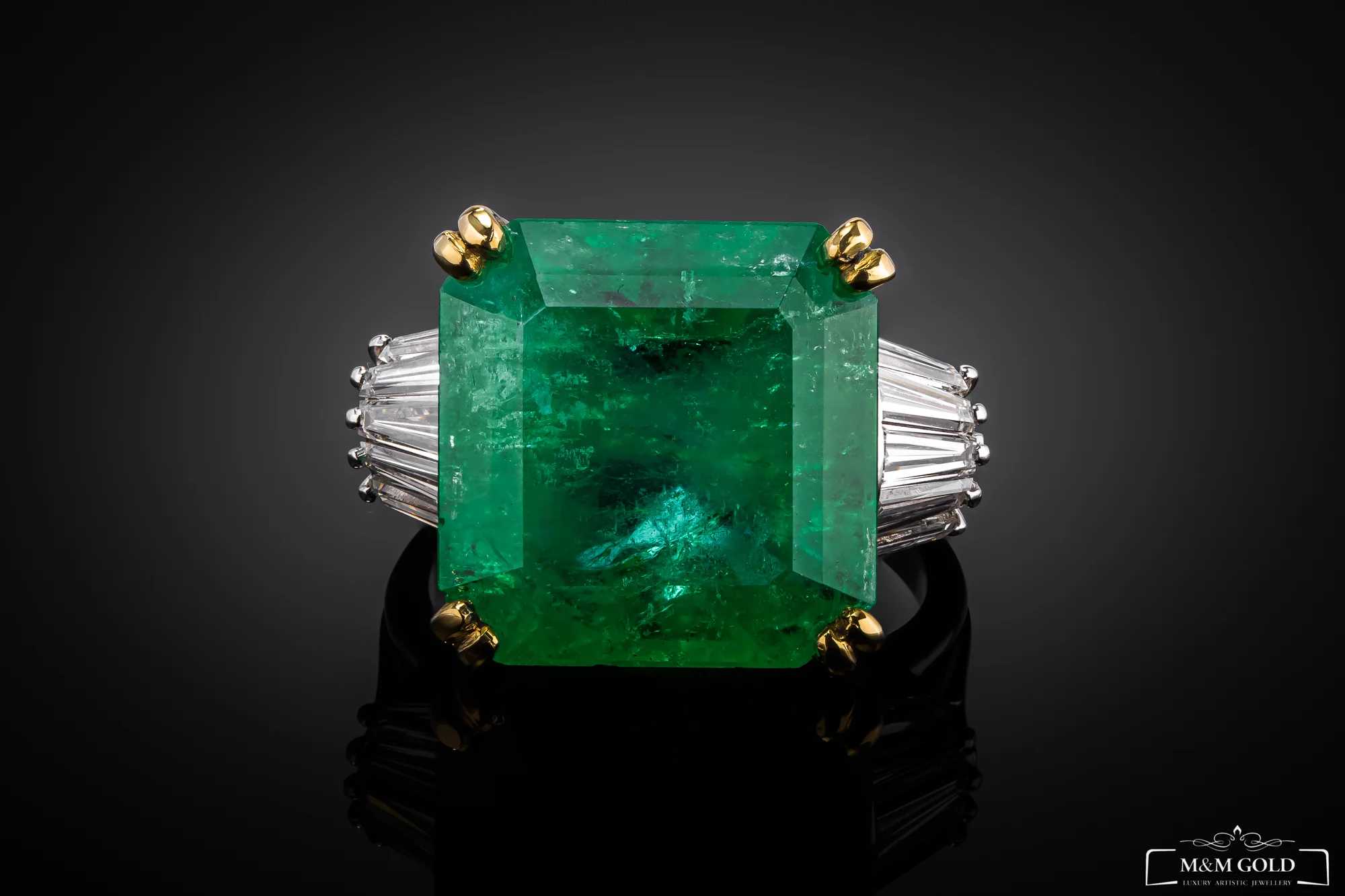 Pierścionek "ImperialEmerald™"