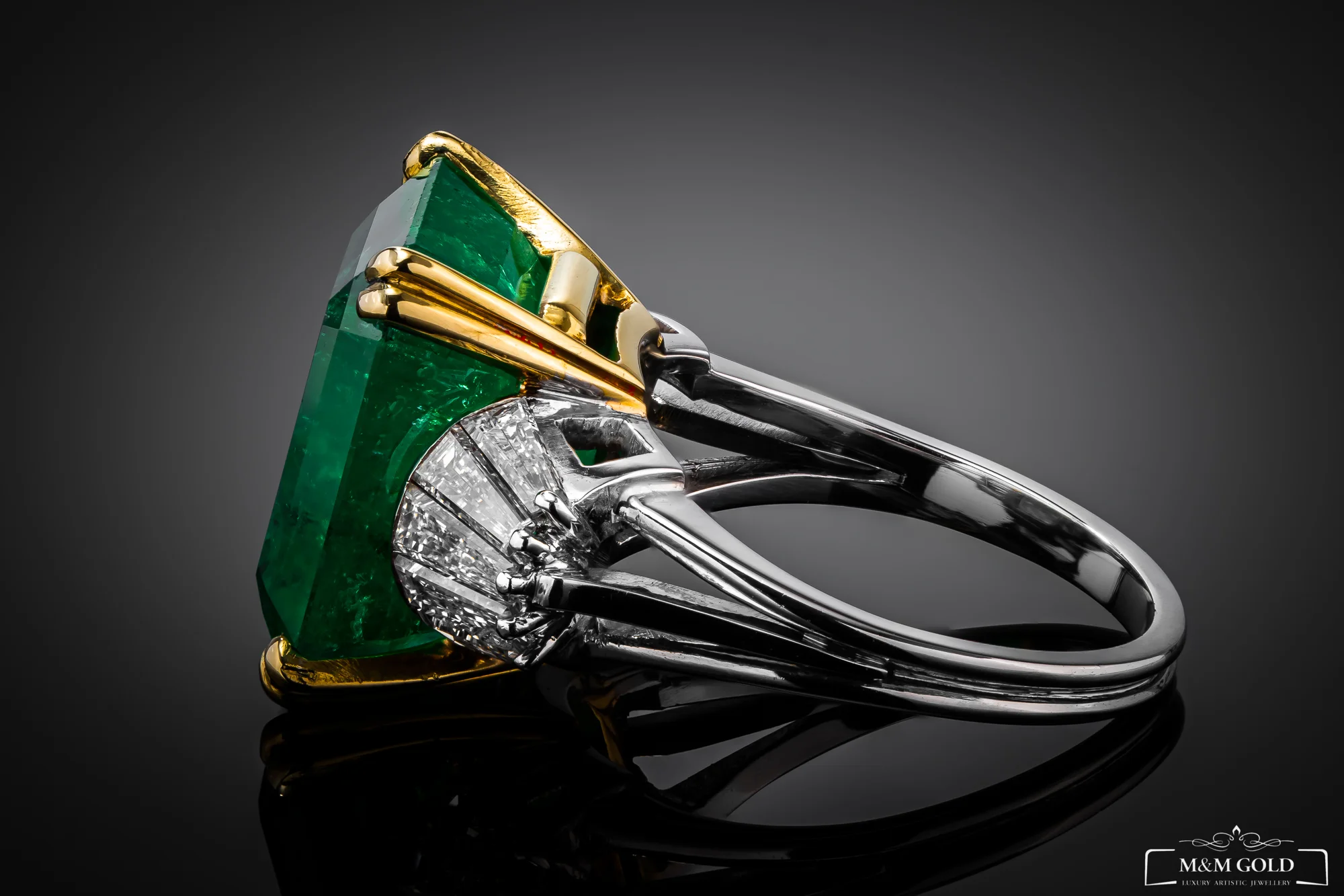 Pierścionek "ImperialEmerald™"