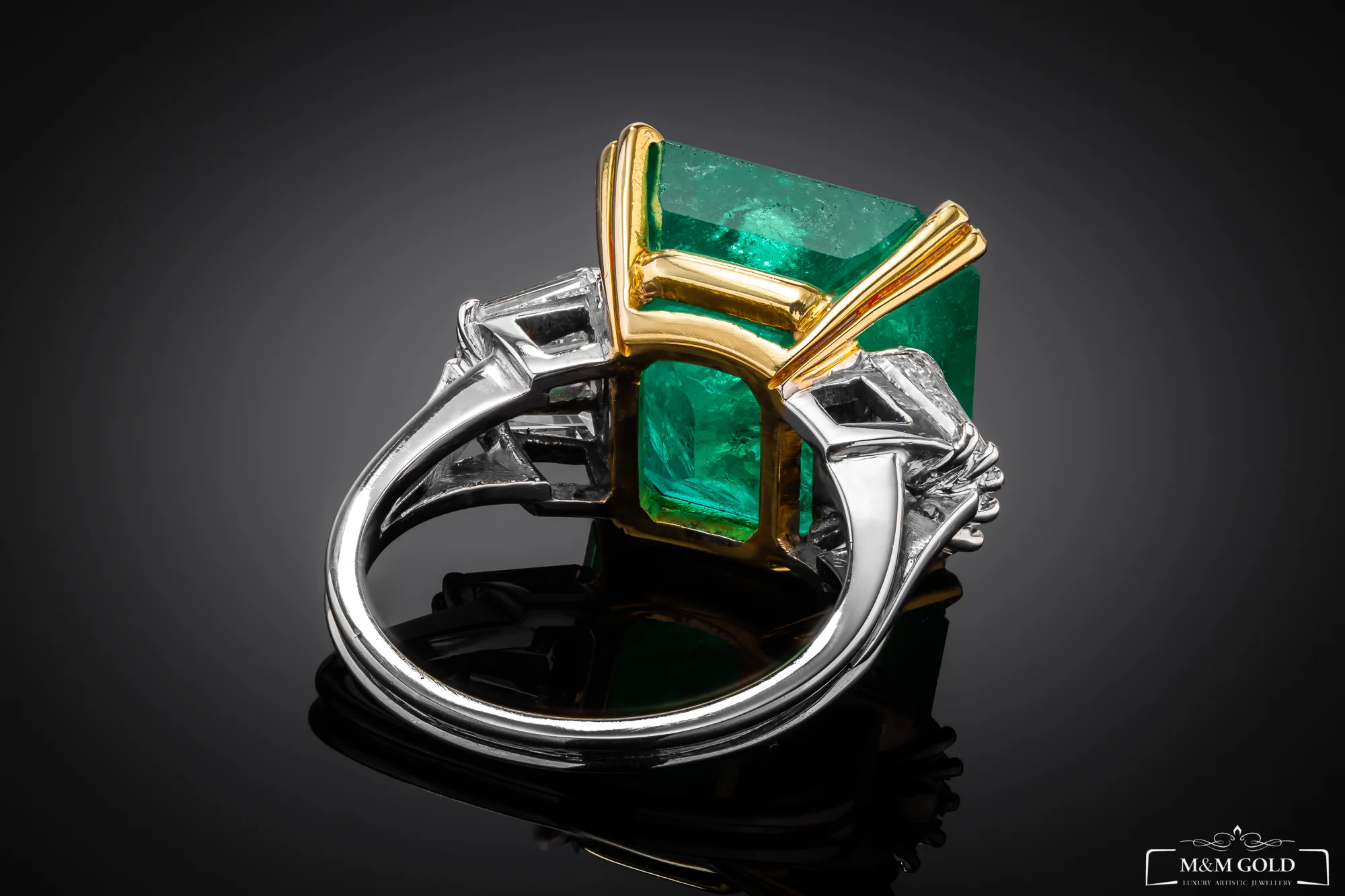 Pierścionek "ImperialEmerald™"
