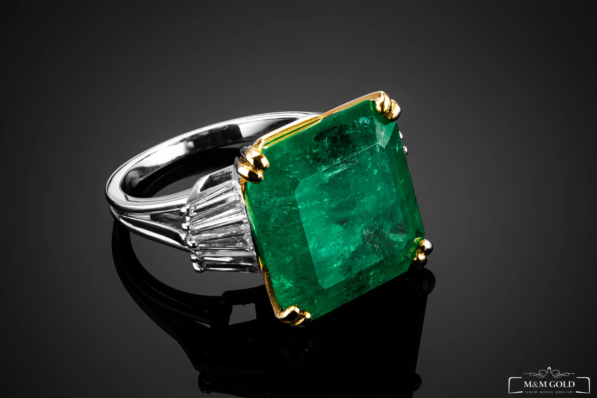Pierścionek "ImperialEmerald™"