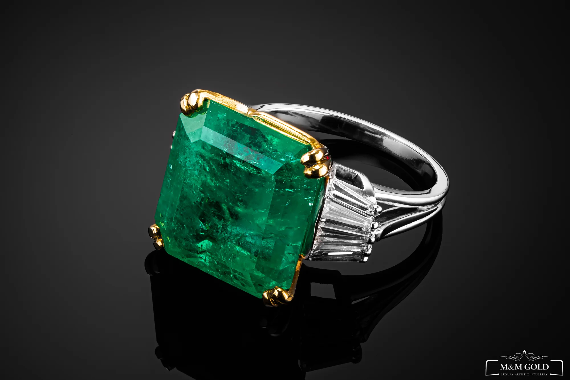 Pierścionek "ImperialEmerald™"