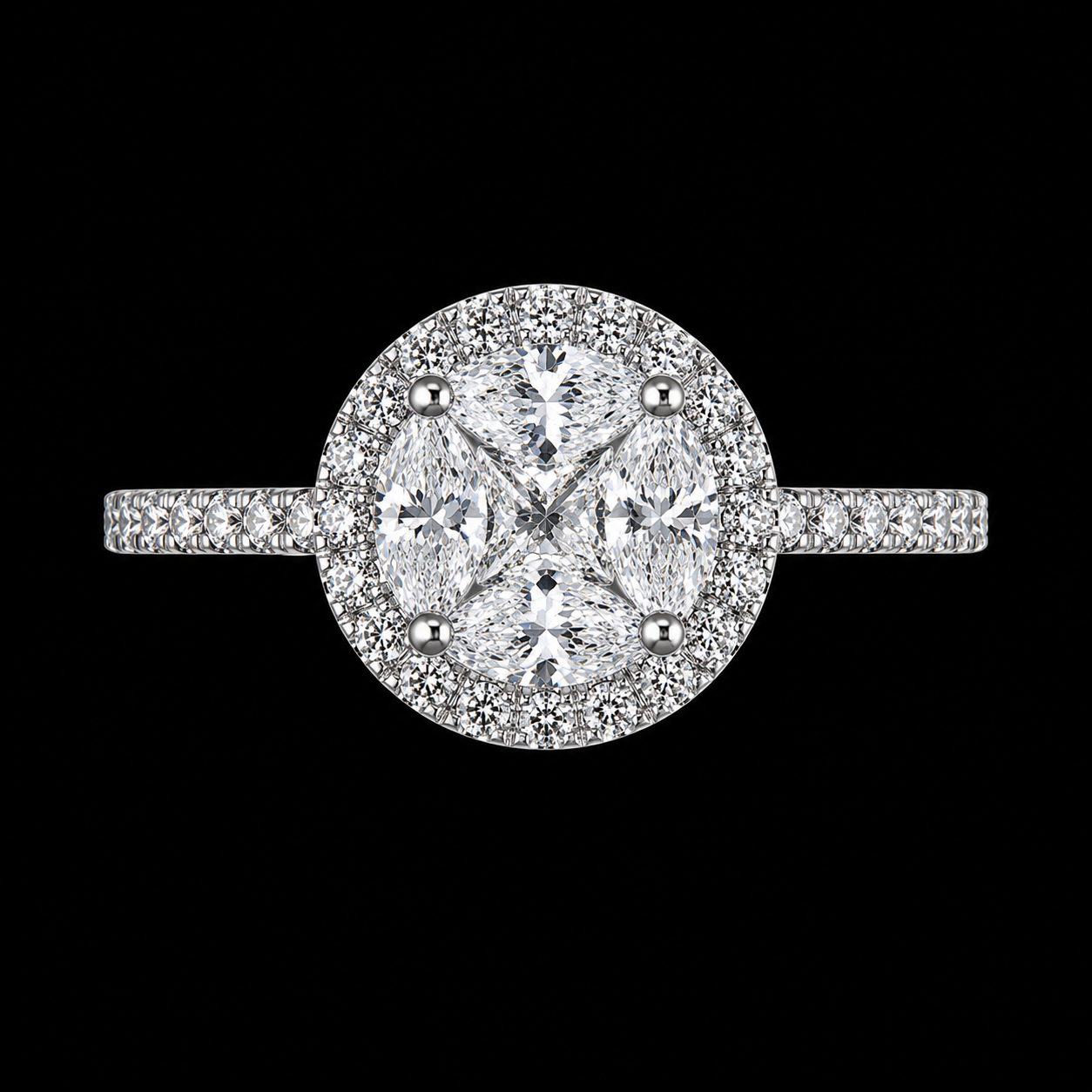 SolitaireAurora big Ring, photo 6