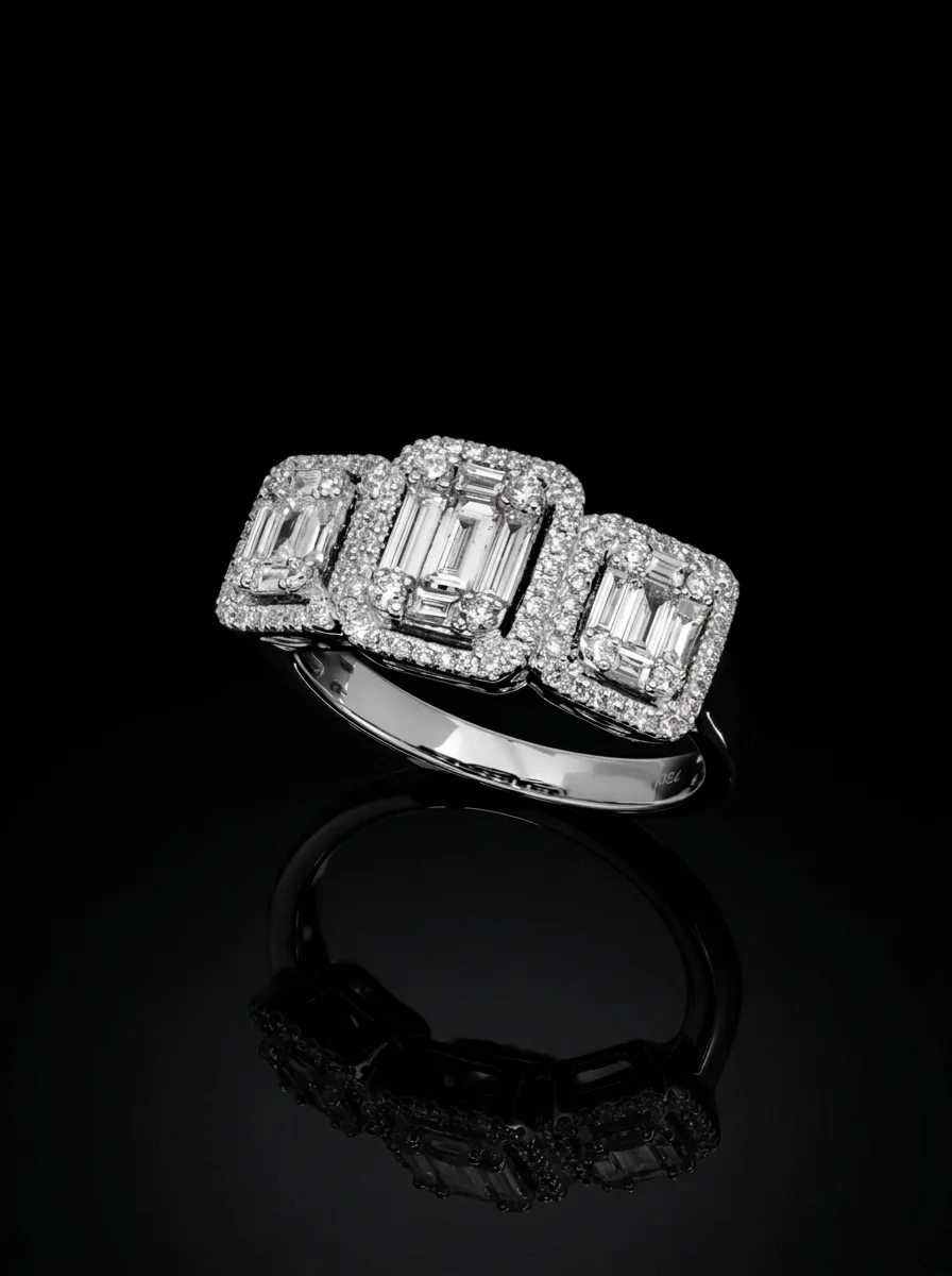 "TripleInvisible™" Ring