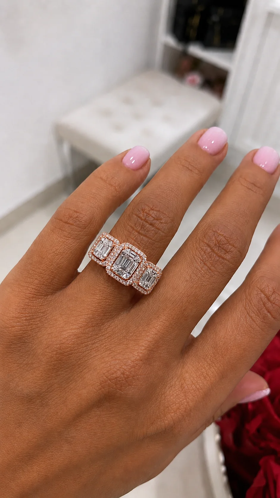 "TripleInvisible™" Ring, photo 2