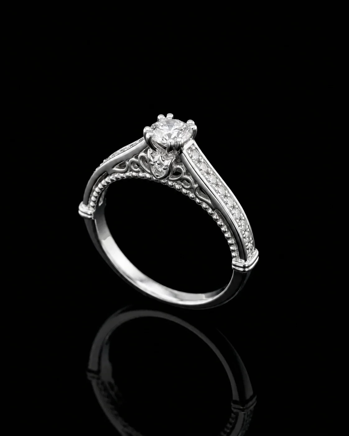 "White Luxury™" "Melrose™" Ring