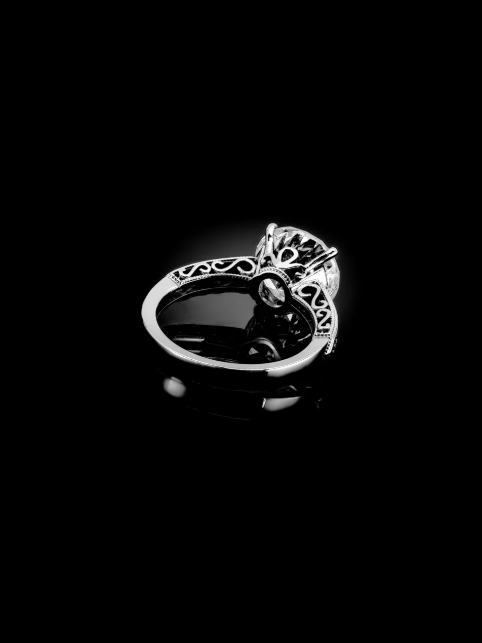 "WhiteLuxury™" Ring 4.40ct, photo 3