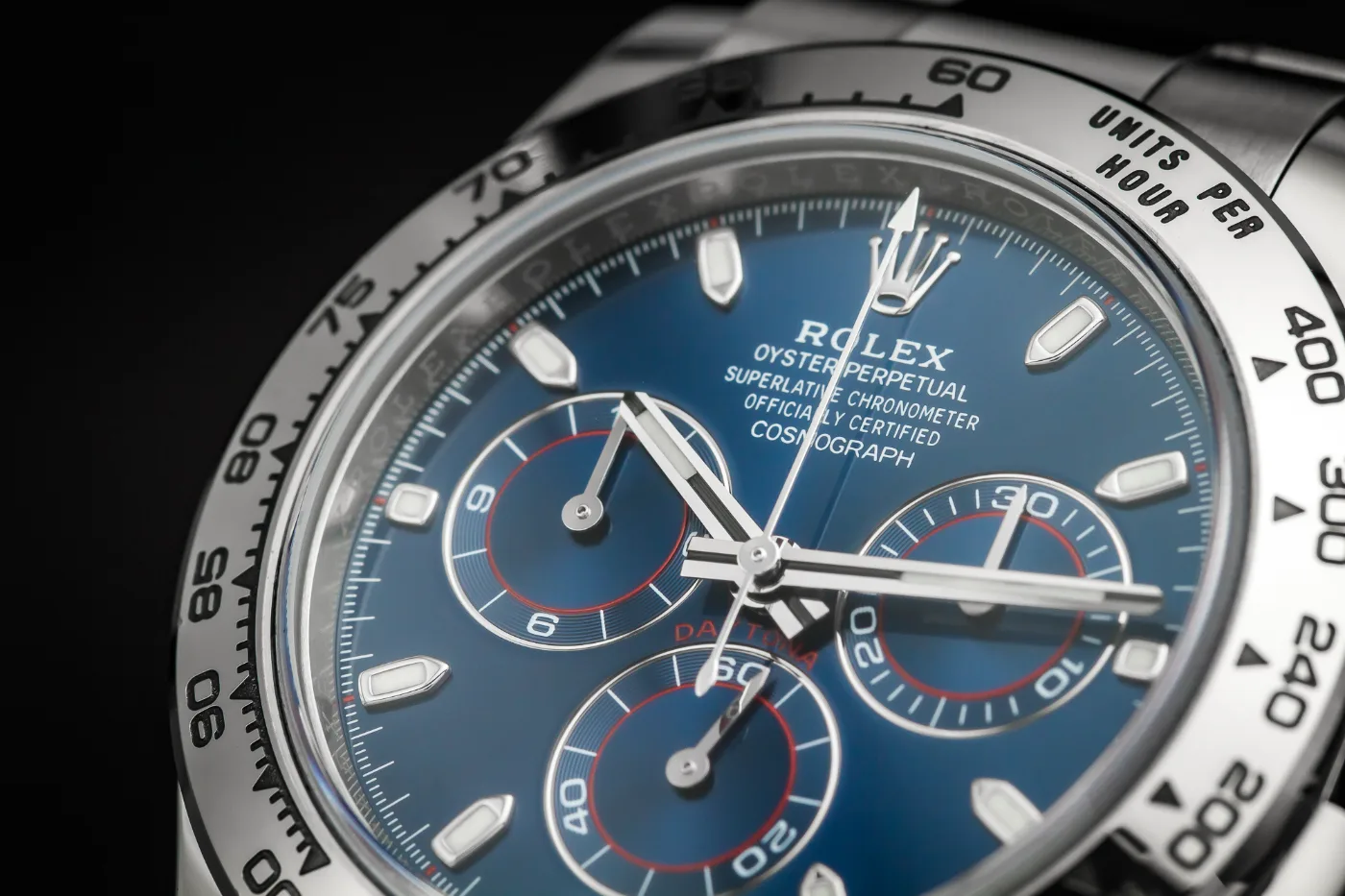 Rolex Cosmograph Daytona 116509 Niebieska tarcza Blue dial miniatura 9