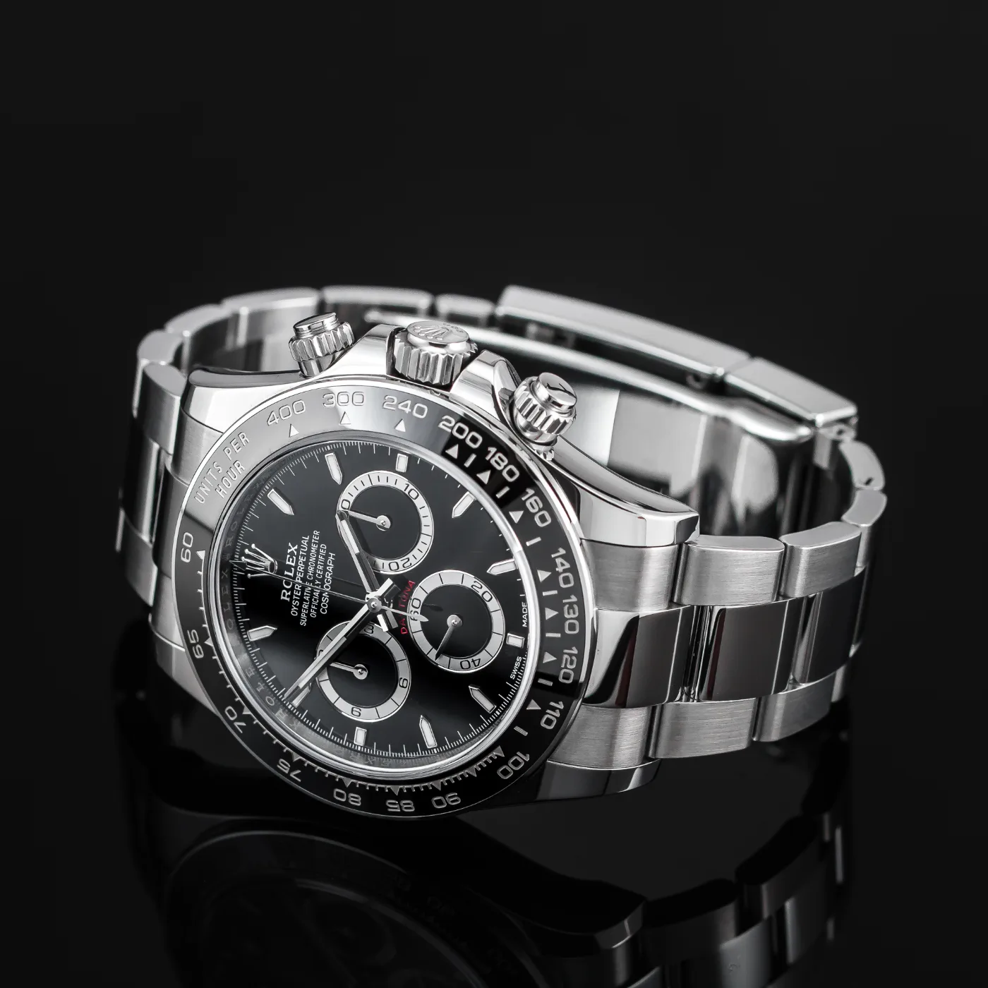 Rolex Cosmograph Daytona 126500LN Czarna tarcza Ceramika miniatura 2