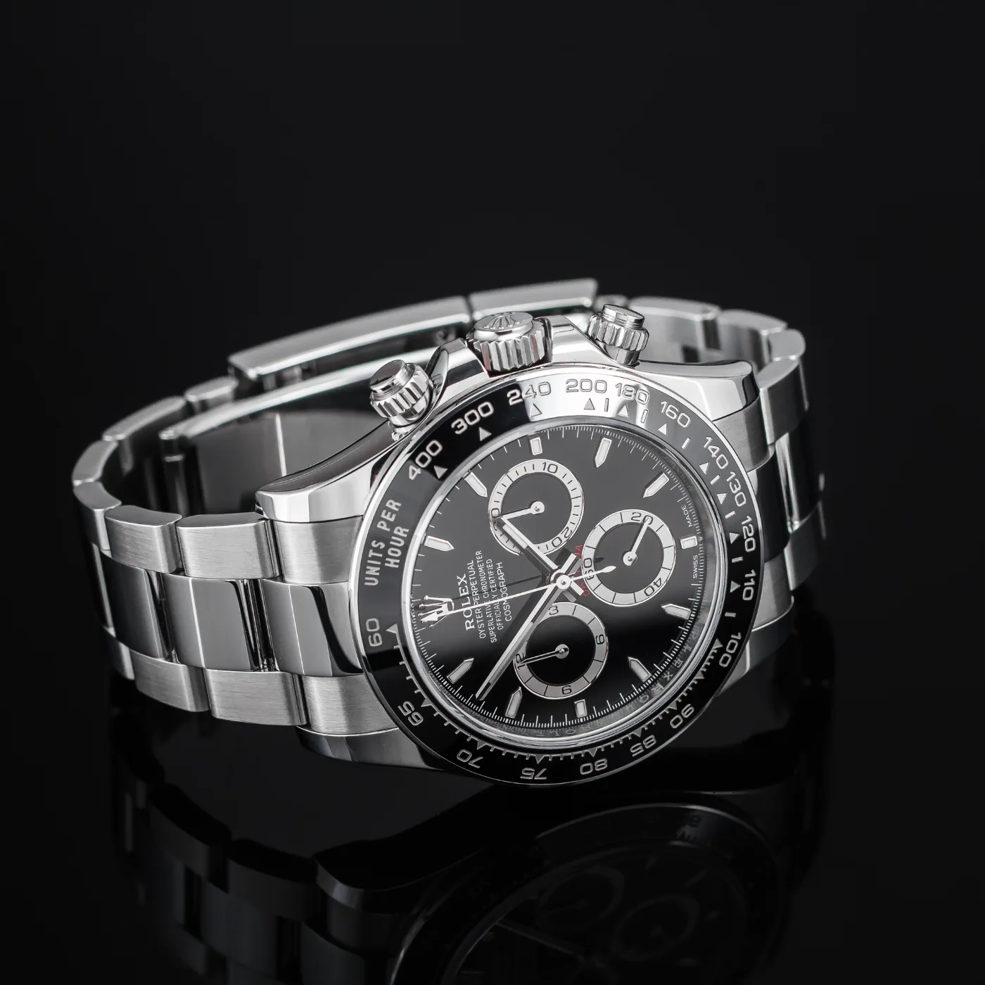 Rolex Cosmograph Daytona 126500LN Czarna tarcza Ceramika miniatura 3