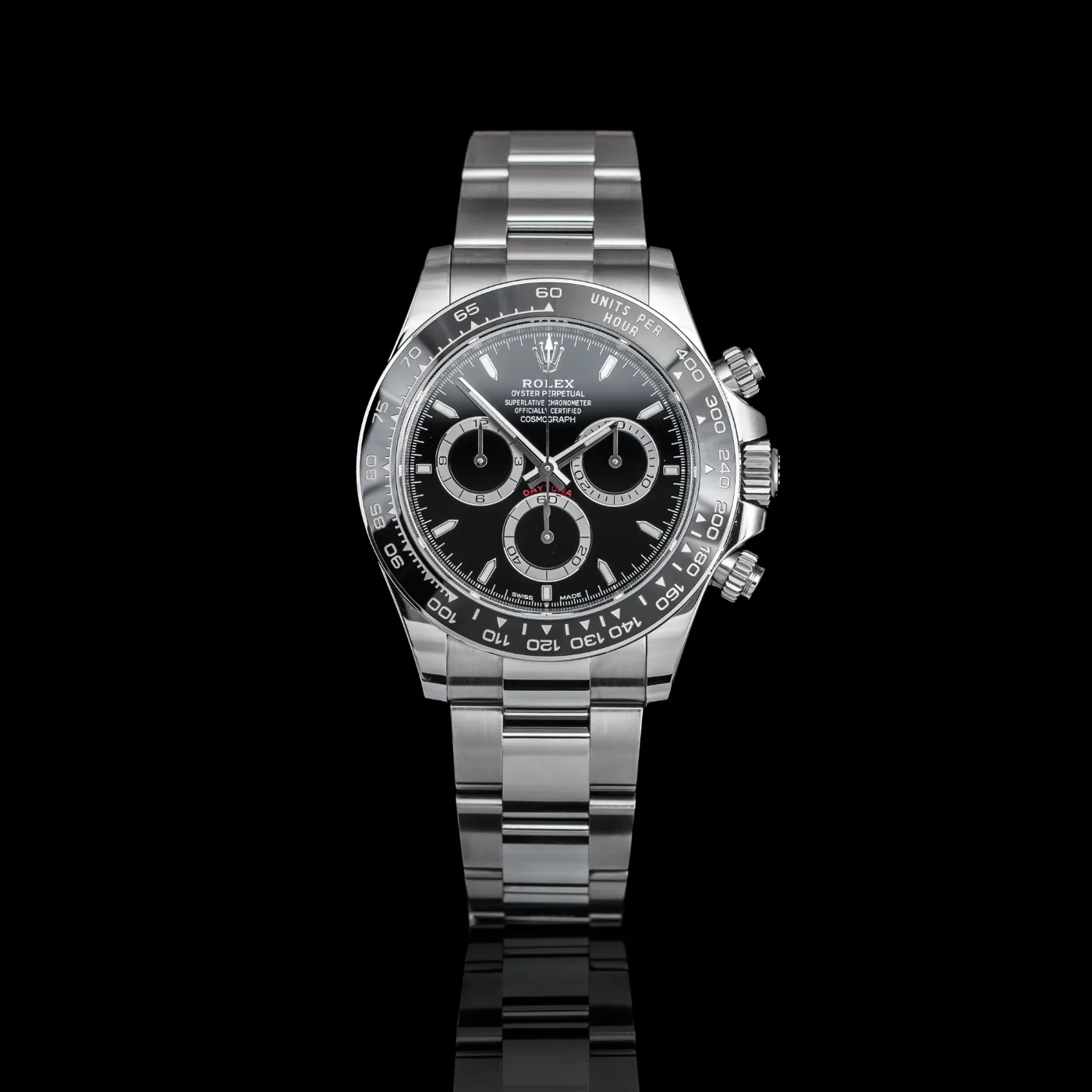 Rolex Cosmograph Daytona 126500LN Czarna tarcza Ceramika miniatura 7