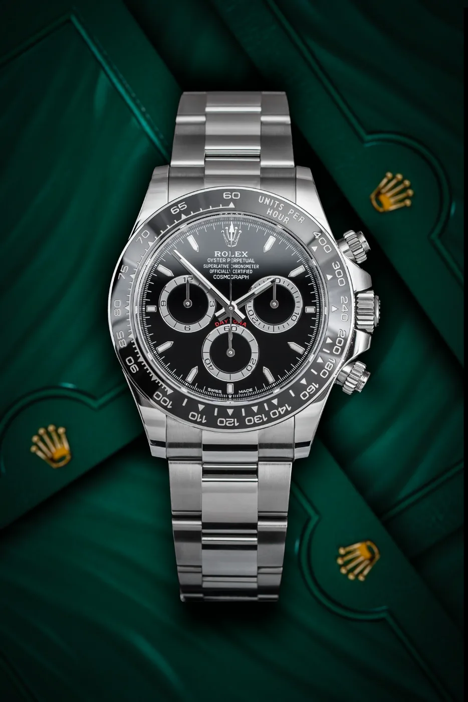 Rolex Cosmograph Daytona 126500LN Czarna tarcza Ceramika miniatura 8