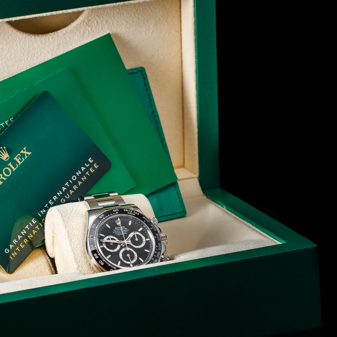 Rolex Cosmograph Daytona 126500LN Czarna tarcza Ceramika miniatura 9