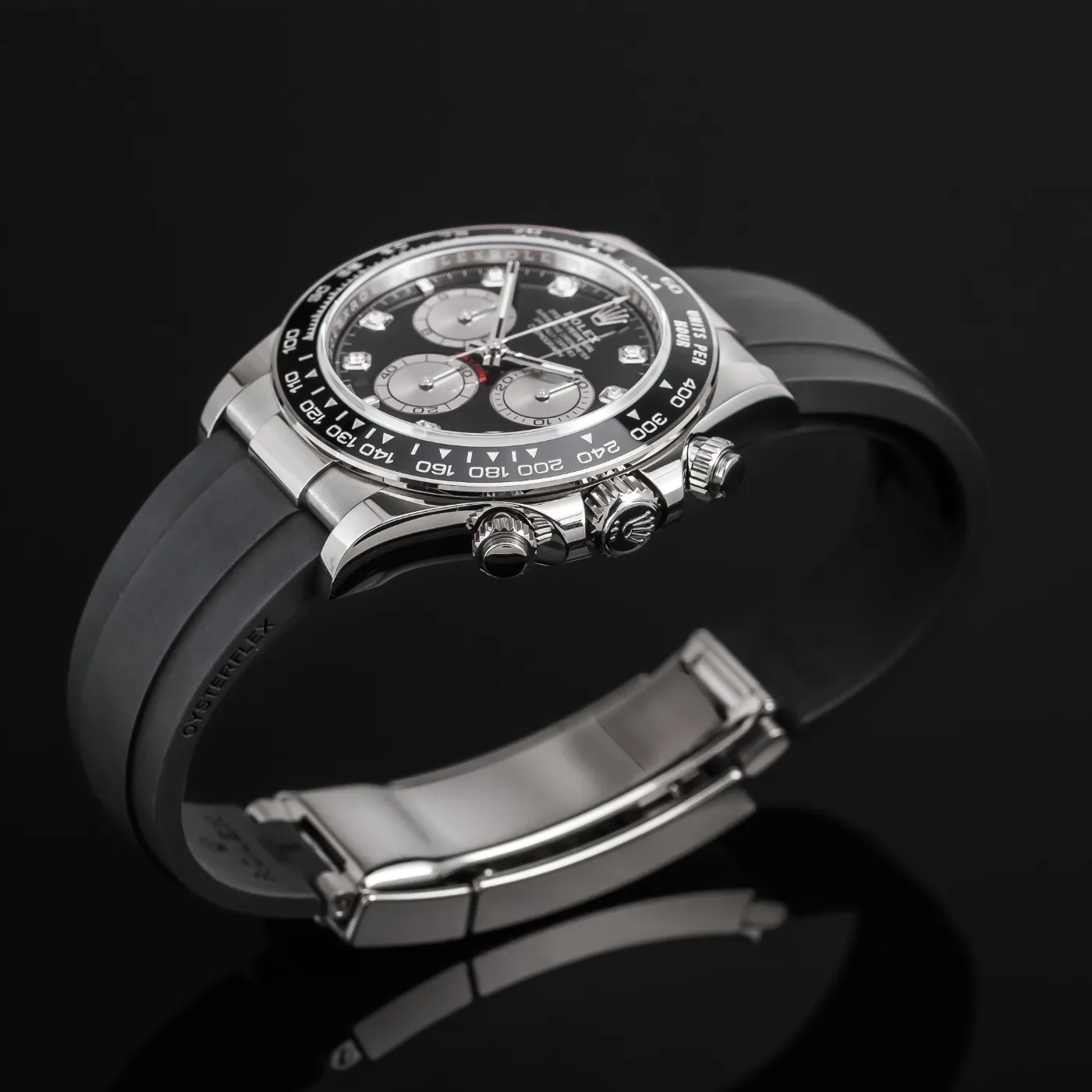Rolex Cosmograph Daytona Diamond black dial 126519LN