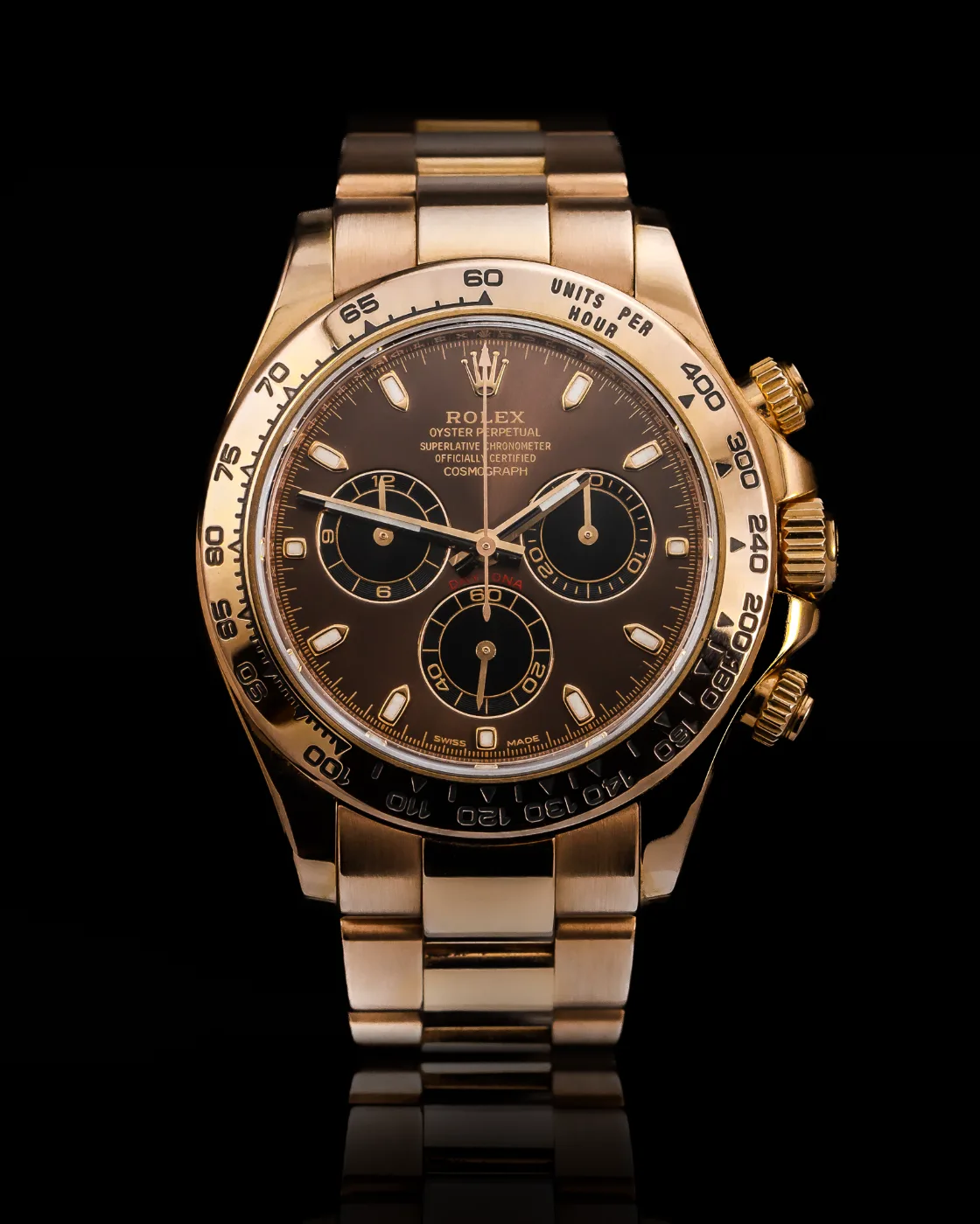 Rolex Cosmograph Daytona 116505 Chocolate w 18-karatowym złocie Everose