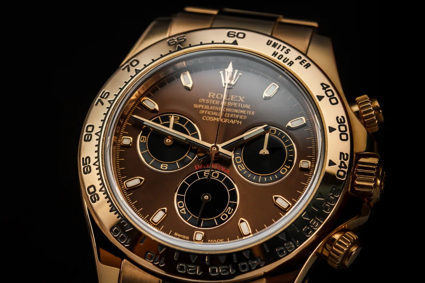Rolex Cosmograph Daytona 116505 Chocolate w 18-karatowym złocie Everose